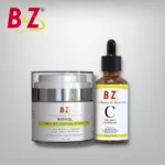 Retinol Cream + Vitamin C Serum pack of 2